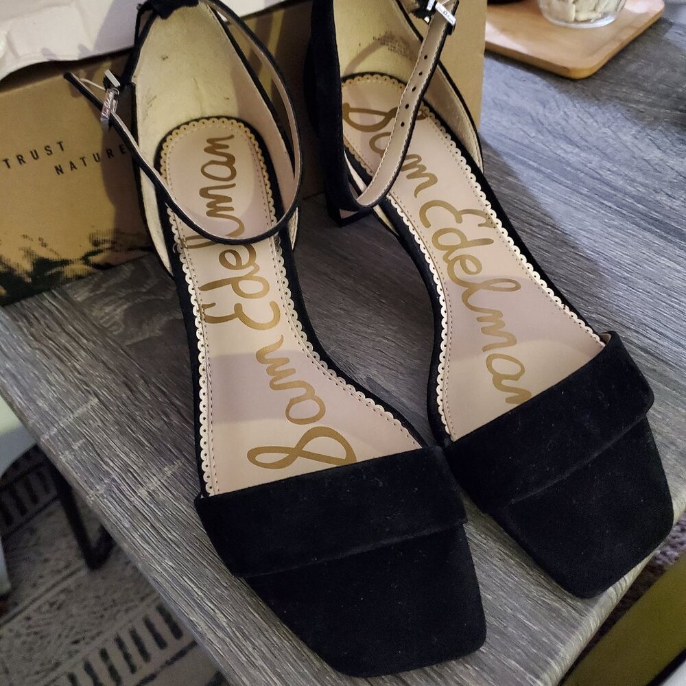 Sam Edelman Leather Ankle Strap Sandals